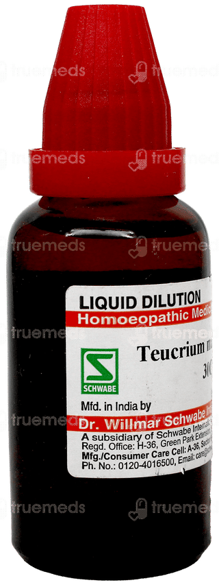 Dr Willmar Teucrium Marum Virum 30Ch Dilution 30Ml