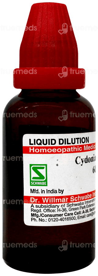 Dr Willmar Schwabe Cydonia Vulgaris 6ch Dilution 30ml