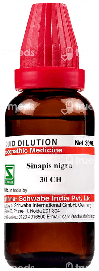 Dr Willmar Sinapis Nigra 30ch Dilution 30ml