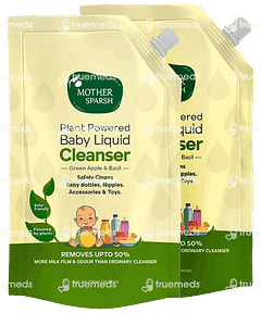 Mother Sparsh Baby Liquid Cleanser Refill 500ml Pack Of 2