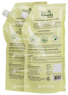 Mother Sparsh Plant Powered Baby Liquid 500ml Pack Of 2 Cleansers