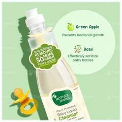Mother Sparsh Plant Powered Baby Liquid 500ml Pack Of 2 Cleansers