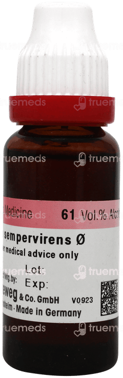 Dr Reckeweg Gelsemium Sempervirens Mother Tincture 20ml