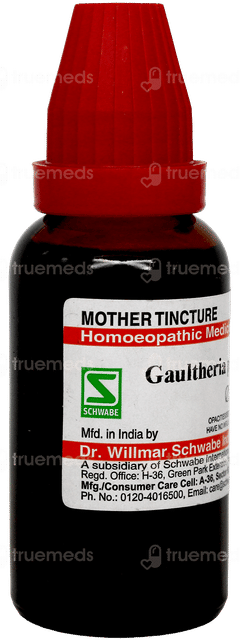 Dr Willmar Schwabe Gaultheria Procumbens Q Mother Tincture 30ml