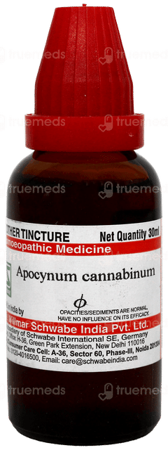 Dr Willmar Schwabe Apocynum Cannabinum Q Mother Tincture 30ml