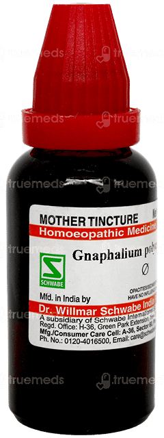 Dr Willmar Schwabe Gnaphalium Polycephalum Q Mother Tincture 30Ml