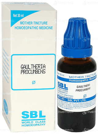 Sbl Gaultheria Procumbens Q Mother Tincture 30ml