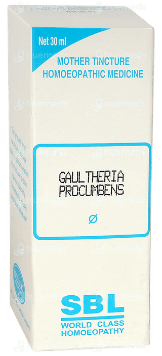 Sbl Gaultheria Procumbens Q Mother Tincture 30ml