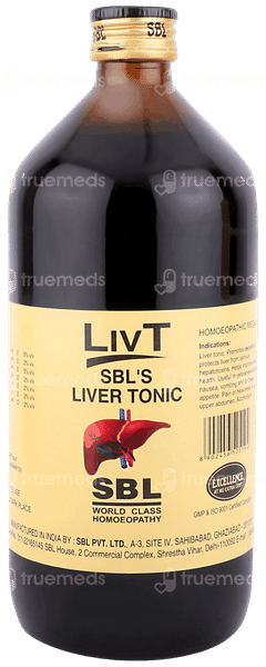 Sbl Liv T Liver Tonic 500ml