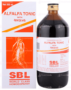 Sbl Alfalfa With Ginseng Tonic 500ml