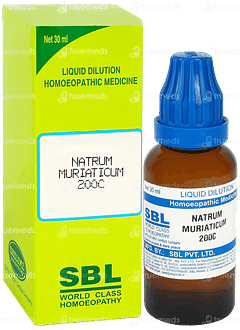 Sbl Natrum Muriaticum 200c Dilution 30ml