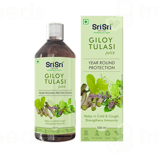 Sri Sri Tattva Giloy Tulasi No Added Sugar Juice 500ml