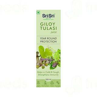 Sri Sri Tattva Giloy Tulasi No Added Sugar Juice 500ml