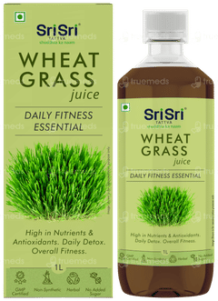 Sri Sri Tattva Wheat Grass No Added Sugar Juice 1 L