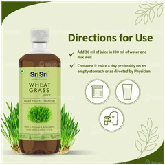Sri Sri Tattva Wheat Grass No Added Sugar Juice 1 L