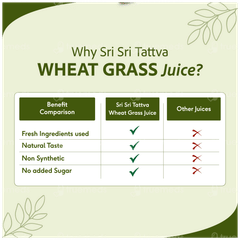 Sri Sri Tattva Wheat Grass No Added Sugar Juice 1 L