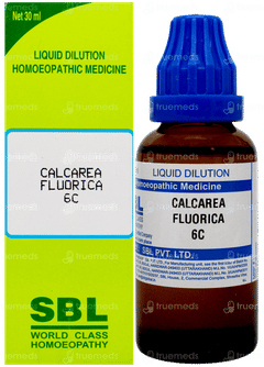 Sbl Calcarea Fluorica 6c Dilution 30ml Sbl Calcarea Fluorica 6c Dilution 30ml