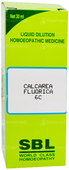 Sbl Calcarea Fluorica 6c Dilution 30ml
