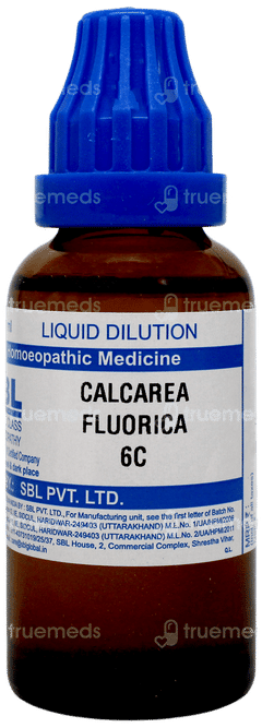 Sbl Calcarea Fluorica 6c Dilution 30ml