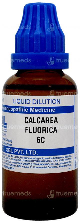 Sbl Calcarea Fluorica 6c Dilution 30ml