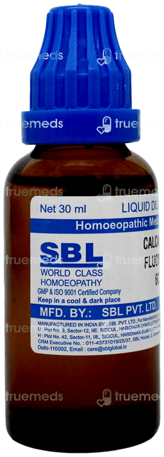 Sbl Calcarea Fluorica 6c Dilution 30ml