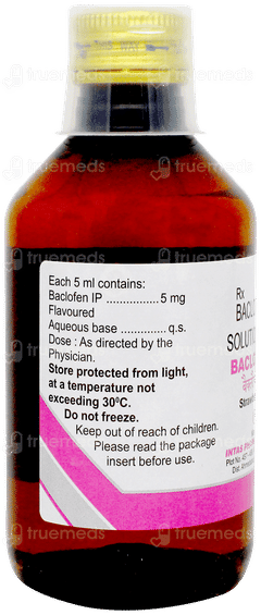 Baclof Strawberry Flavour Liquid 200ml