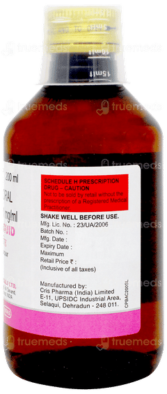 Baclof Strawberry Flavour Liquid 200ml