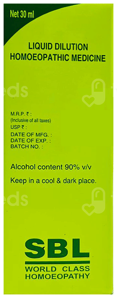 Sbl Cuprum Metallicum 30C Dilution 30Ml