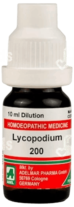 Adel Lycopodium 200 Dilution 10Ml Adel Lycopodium 200 Dilution 10Ml