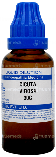Sbl Cicuta Virosa 30c Dilution 30ml