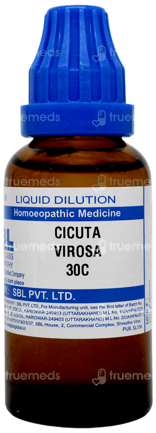 Sbl Cicuta Virosa 30c Dilution 30ml