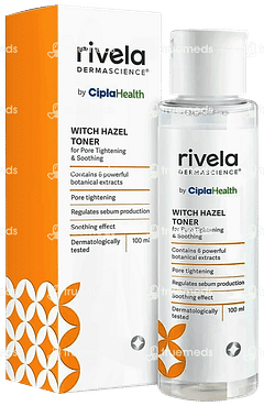 Rivela Dermascience Witch Hazel For Pore Tightening And Soothing Toner 100ml