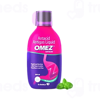 Omez Antacid Mint Flavour Sugar Free Liquid 200Ml