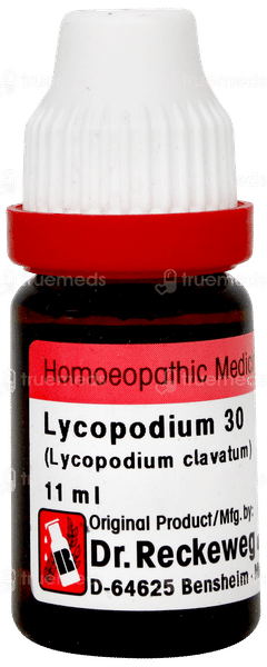 Dr Reckeweg Lycopodium 30 Dilution 11ml
