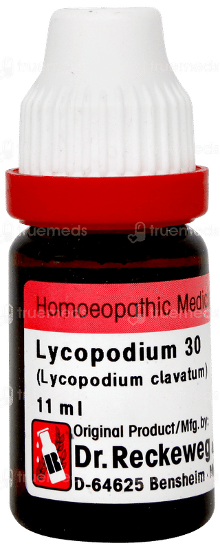 Dr Reckeweg Lycopodium 30 Dilution 11ml