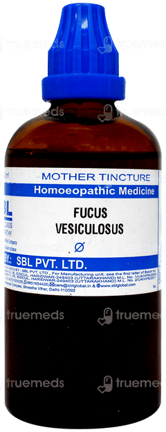 Sbl Fucus Vesiculosus Q Mother Tincture 100ml