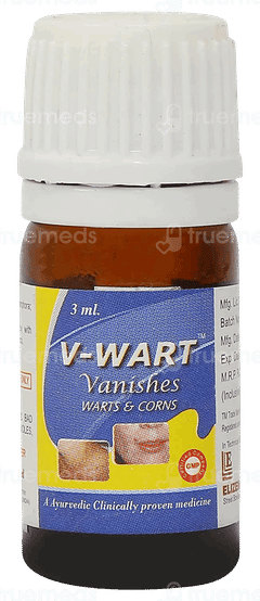 V Wart Vanishes Warts And Corns Remover Liquid 3Ml