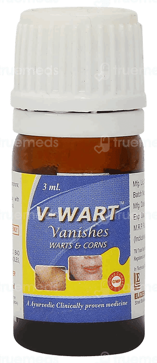 V Wart Vanishes Warts And Corns Remover Liquid 3Ml