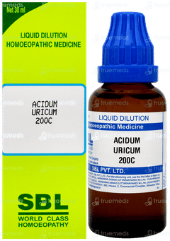 Sbl Acidum Uricum 200c Dilution 30ml