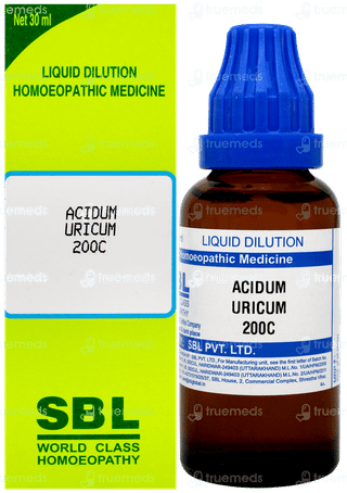 Sbl Acidum Uricum 200c Dilution 30ml