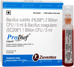 Prodiof Liquid 5ml Pack Of 6