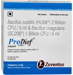 Prodiof Liquid 5ml Pack Of 6