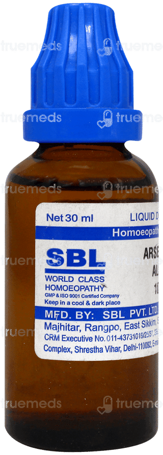 Sbl Arsenicum Album 1000C Dilution 30Ml