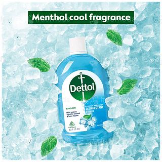 Dettol Multi Purpose Menthol Cool Disinfectant Liquid 550ml
