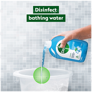 Dettol Multi Purpose Menthol Cool Disinfectant Liquid 550ml