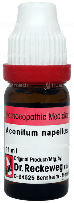 Dr Reckeweg Aconitum Napellus 30 Dilution 11ml