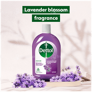 Dettol Multi Purpose Disinfectant Lavender Blossom Liquid 550ml