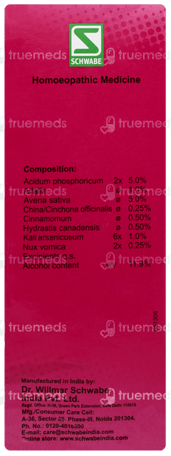 Dr Willmar Alfalfa Tonic 100ml