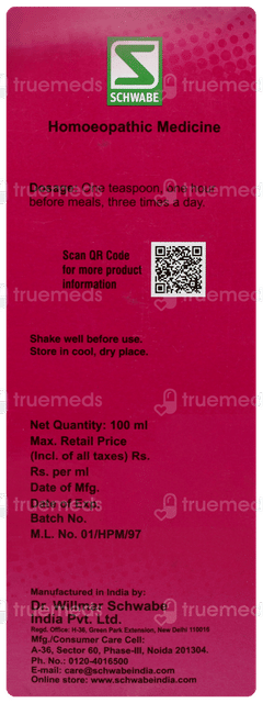 Dr Willmar Alfalfa Tonic 100ml