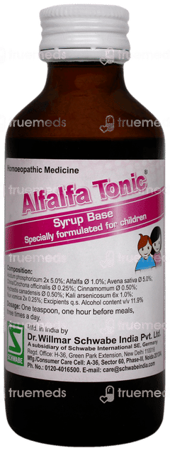 Dr Willmar Alfalfa Tonic 100ml